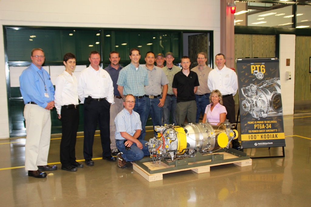 Pratt & Whitney Canada Delivers 100th KODIAK PT6A EngineKODIAKCare